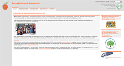 Desktop Screenshot of gesundheit-und-schule.info